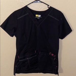 Women’s Black Scrub Top